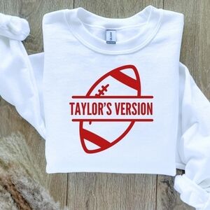 Taylor's Version Football Sweatshirt Sweater